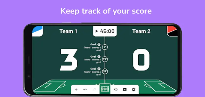 Soccer scoreboard android App screenshot 6